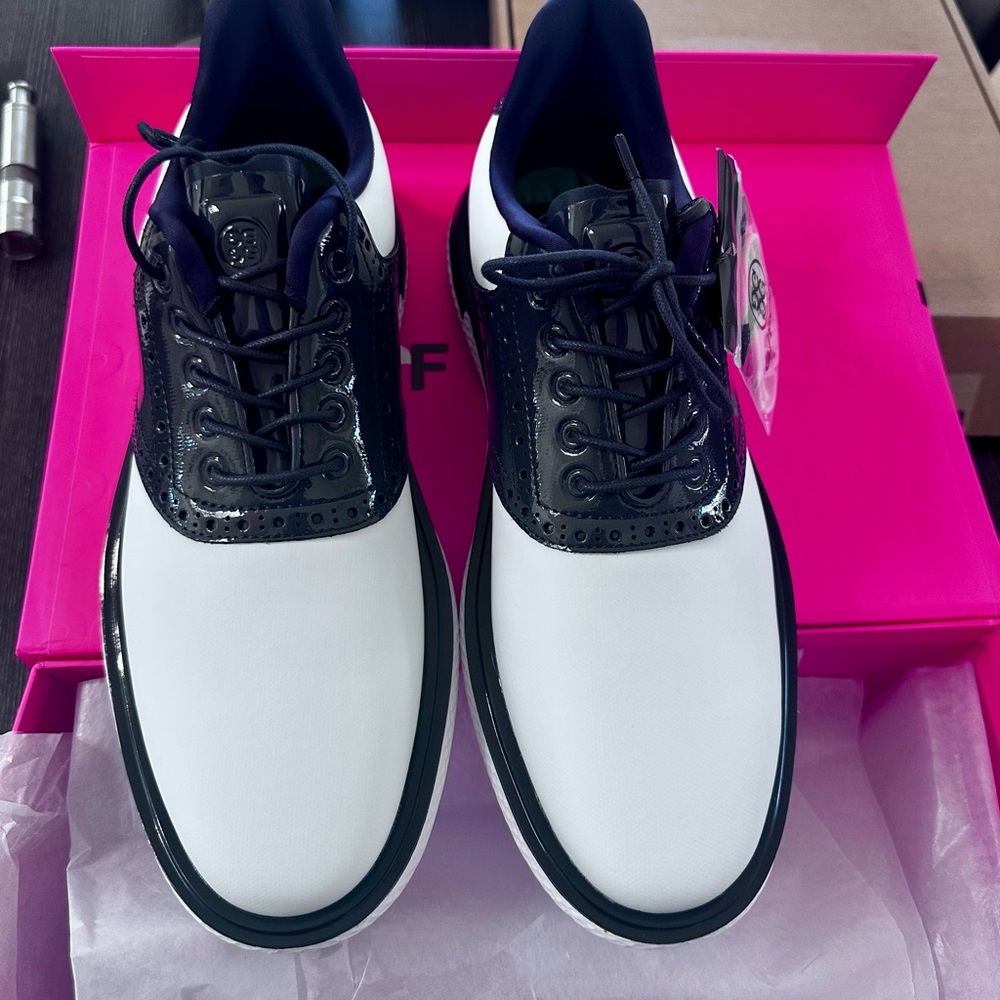GFore Men’s Gallivan Saddle Golf Shoe
